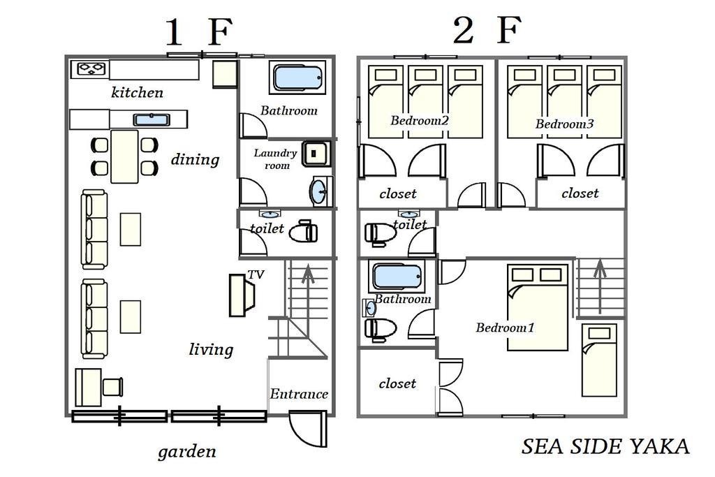 Вілла Sea Side Yaka Онна Екстер'єр фото